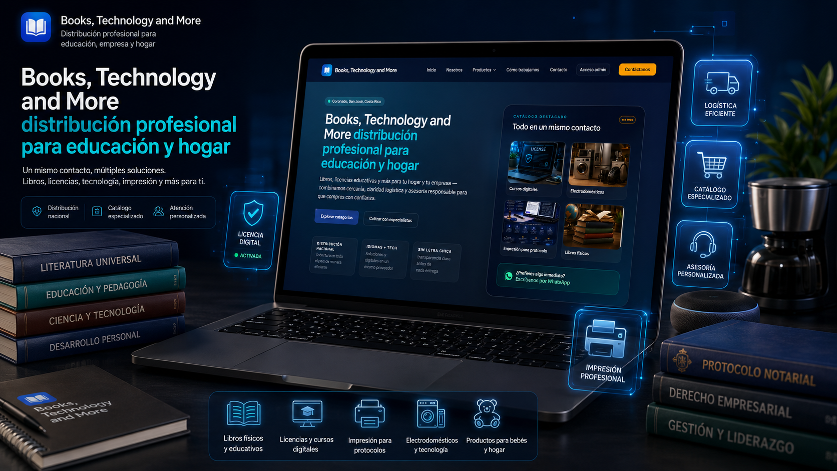 Proyecto Books, Technology and More